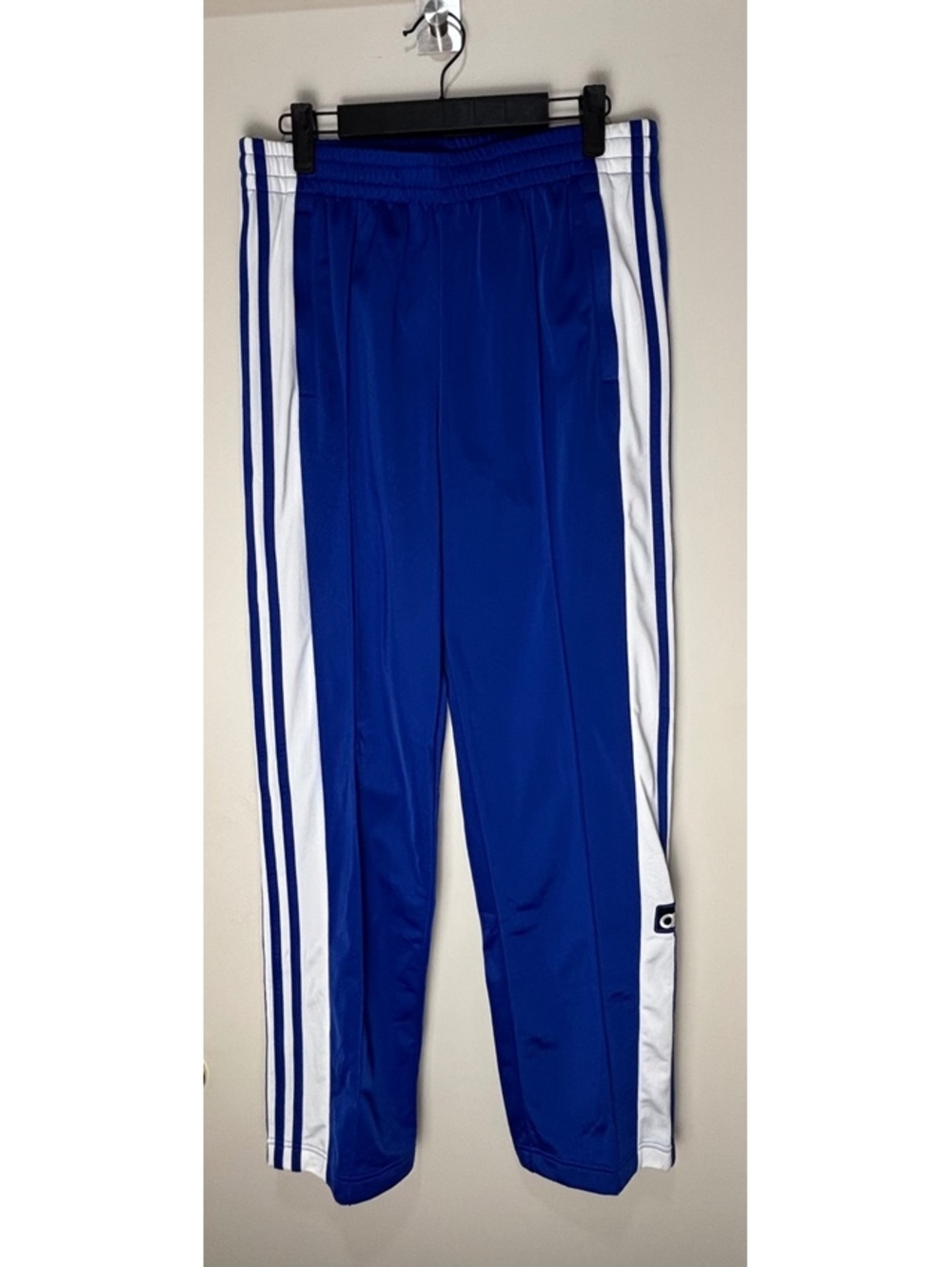 adidas Originals Adibreak Pants Women S Blue White Snap Tearaway Track NWT